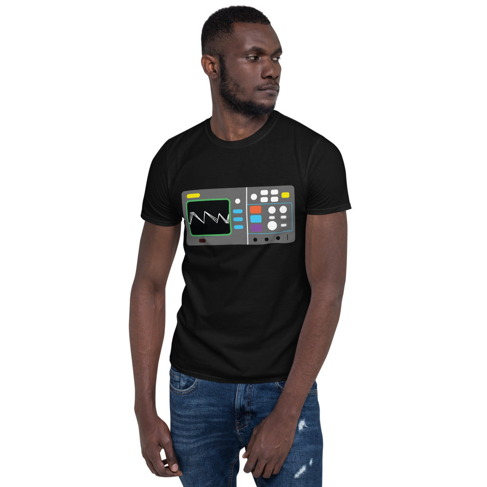 Oscilloscope Short-Sleeve Unisex T-Shirt