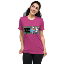 Load image into Gallery viewer, Oscilloscope Short sleeve tri-blend t-shirt
