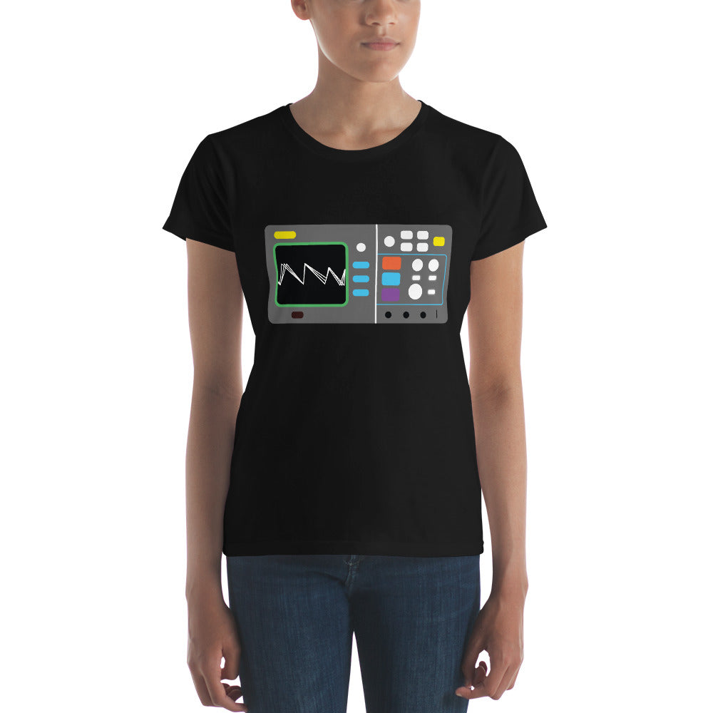 Oscilloscope Women's short sleeve t-shirt