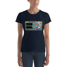 Load image into Gallery viewer, Oscilloscope Women&#39;s short sleeve t-shirt
