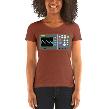 Load image into Gallery viewer, Oscilloscope Ladies&#39; short sleeve t-shirt

